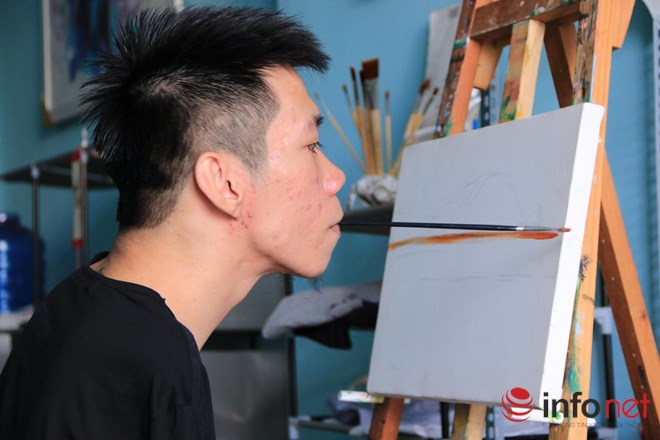 Chuyện chàng họa sĩ khuyết tật người Việt trong bộ phim được đề cử giải Oscar