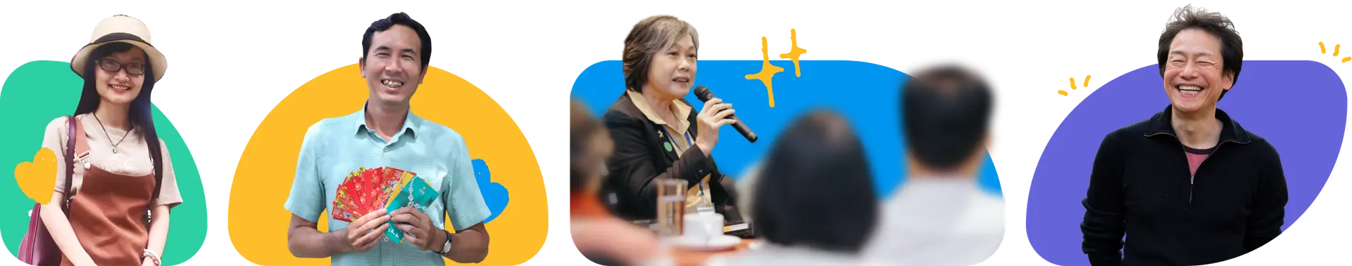 Chúng tôi là tập hợp của sự phấn đấu
không mệt mỏi cho cuộc sống tốt đẹp
hơn của người khuyết tật và
người yếu thế